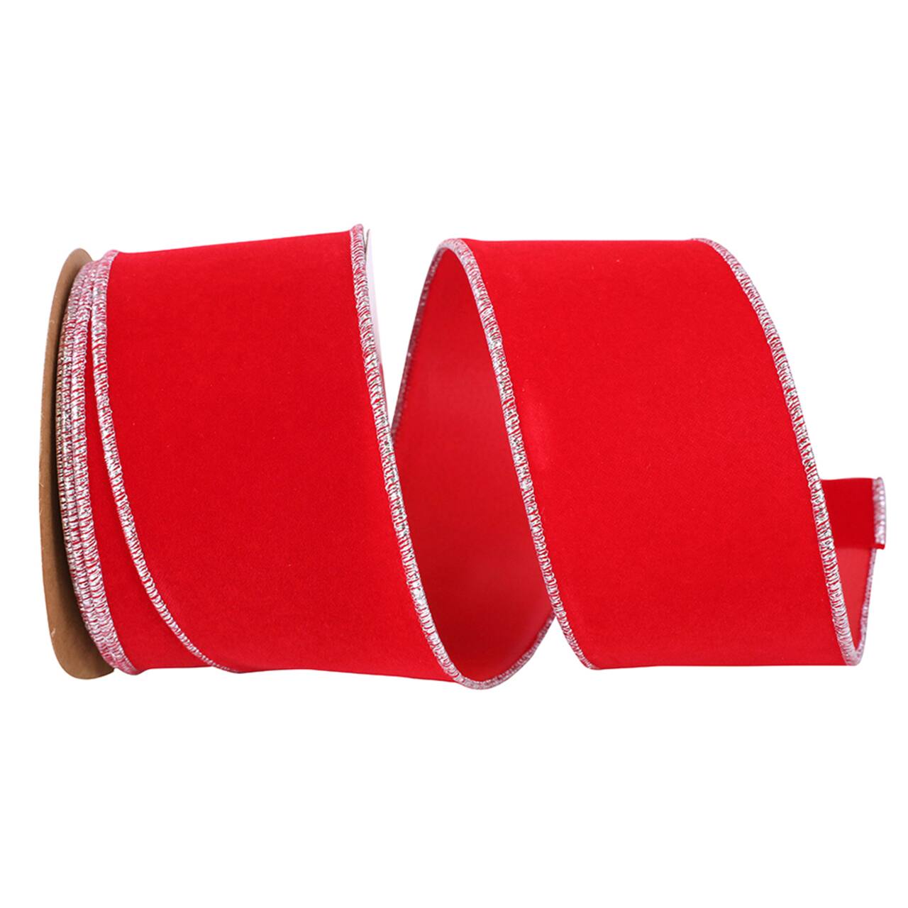 Reliant 2.5" x 10yd. Velvet Duro Domestic Wired Ribbon